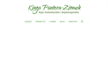 Tablet Screenshot of kosmetyka-ziomek.pl